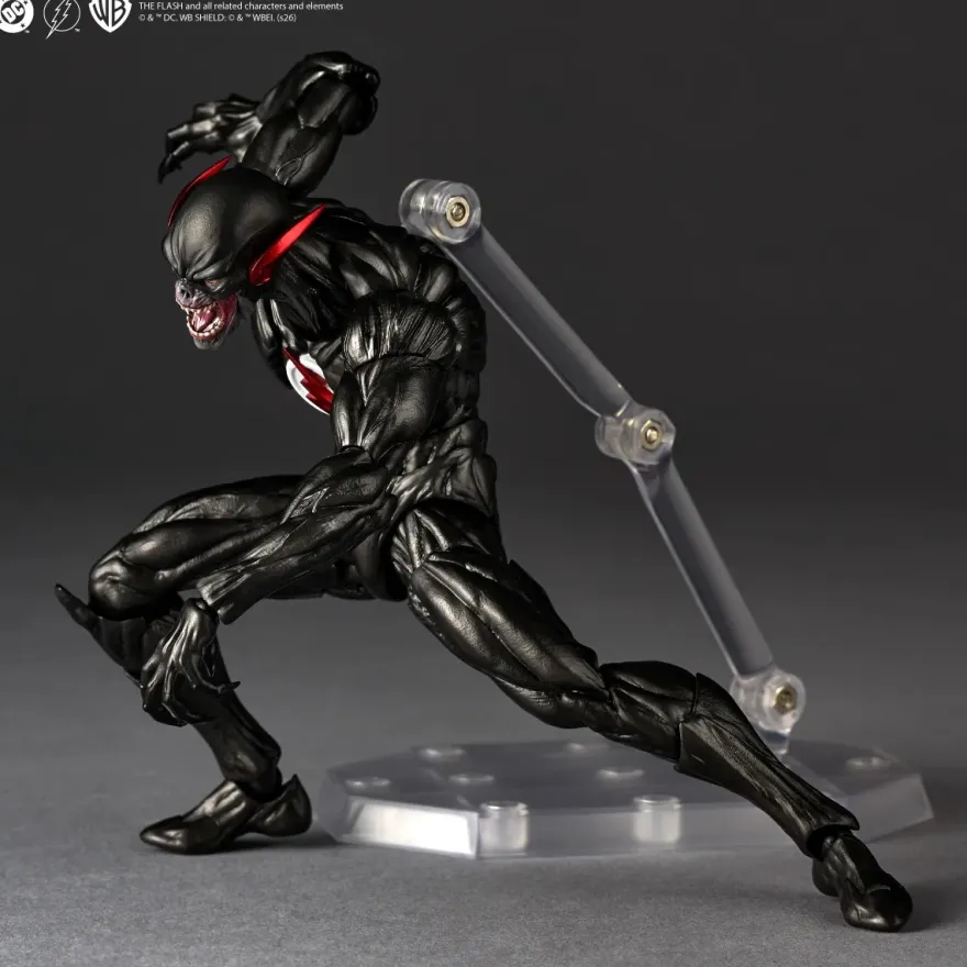 Revoltech Amazing Yamaguchi DC Comics Black Flash Actionfigur