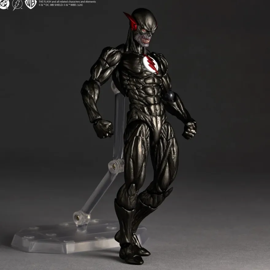Revoltech Amazing Yamaguchi DC Comics Black Flash Actionfigur