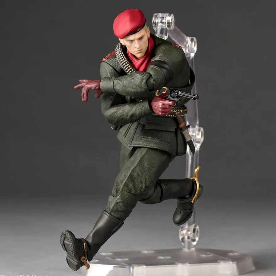 Revoltech A.Y. Metal Gear Solid Delta Snake Eater Ocelot Actionfigur