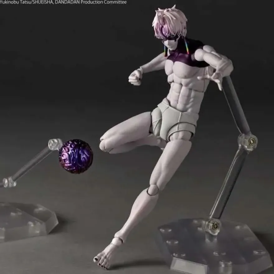 Revoltech Dandadan Jiji Transformed Actionfigur