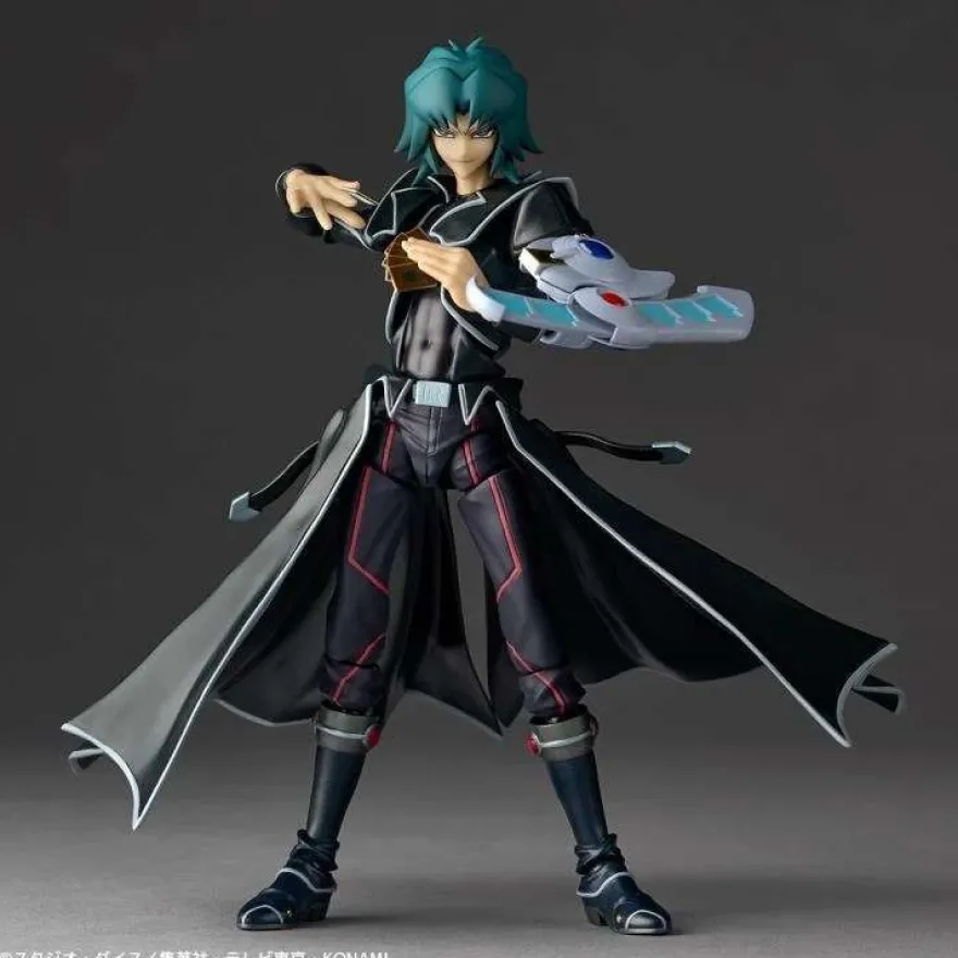 Revoltech Yu-Gi-Oh! GX Zane Truesdale Hellkaise Ryo Actionfigur