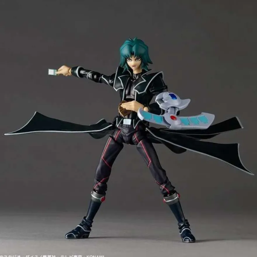 Revoltech Yu-Gi-Oh! GX Zane Truesdale Hellkaise Ryo Actionfigur
