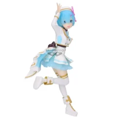 Re:Zero Starting Life in Another World Stage Blue Costume Rem Figur 22 cm