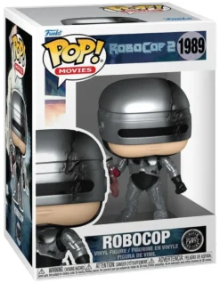 Robocop POP! Movies Vinyl Figur Robocop (Metallic) Chase 9 cm