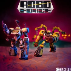 Robo Force Actionfiguren Maxx 89 und Wrecker (2)