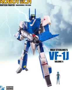 Robotech Veritech Micronian Pilot Collection Actionfigur 1/100 Max Sterling VF-1J