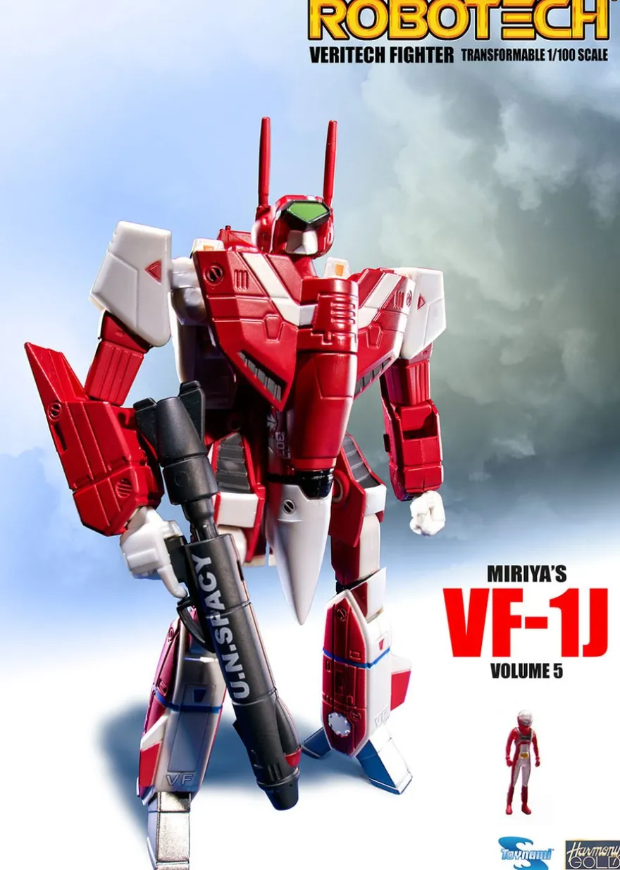 Robotech Veritech Micronian Pilot Collection Actionfigur 1/100 Miriya VF-1J