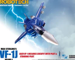 Robotech Veritech Micronian Pilot Collection Actionfigur 1/100 Max Sterling VF-1J