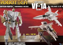 Robotech Veritech Micronian Pilot Collection Actionfigur 1/100 Ben Dixon VF-1A