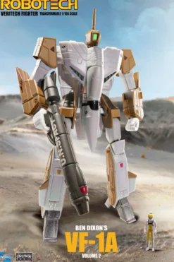 Robotech Veritech Micronian Pilot Collection Actionfigur 1/100 Ben Dixon VF-1A