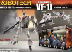Robotech Veritech Micronian Pilot Collection Actionfigur 1/100 Rick Hunter VF-1J