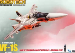 Robotech Veritech Micronian Pilot Collection Actionfigur 1/100 Roy Fokker VF-1S