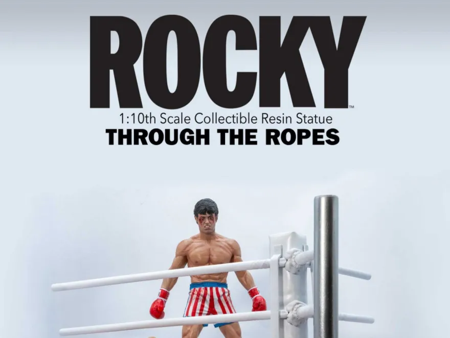 Rocky Over Drago Through The Ropes 1/10 Statue