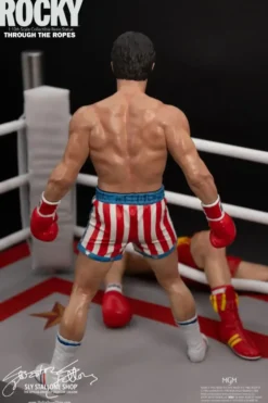 Rocky Over Drago Through The Ropes 1/10 Statue