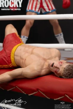 Rocky Over Drago Through The Ropes 1/10 Statue
