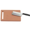 Schneidebrett mit Messer - 3,8 x 2,9 cm - 2-teilig