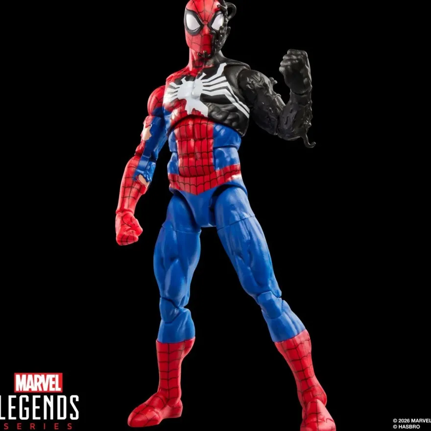 Secret Wars Marvel Legends Series Spider-Man (Alien Costume) 6-Inch Actionfigur