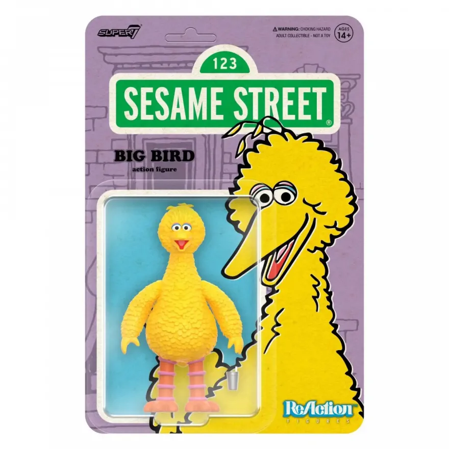 Sesamstraße ReAction Actionfigur Wave 03 - Big Bird