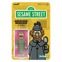 Sesamstraße ReAction Actionfigur Wave 03 - Sherlock Hemlock