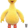 Sesamstraße ReAction Actionfigur Big Bird (Flocked)