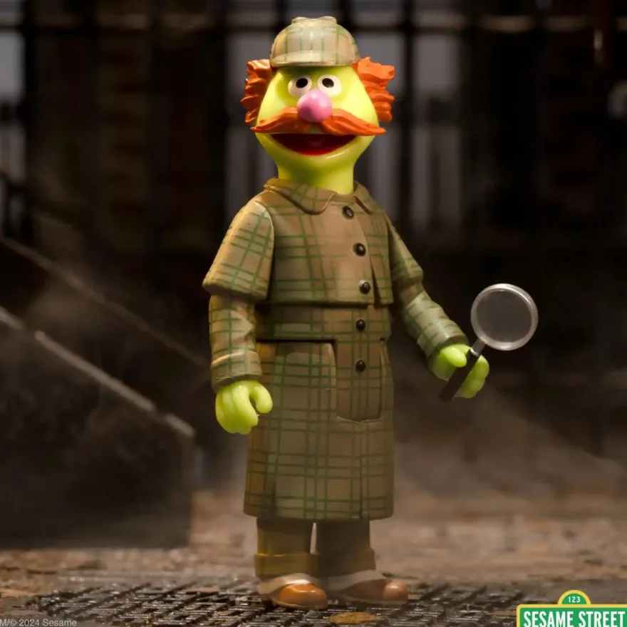 Sesamstraße ReAction Actionfigur Wave 03 - Sherlock Hemlock