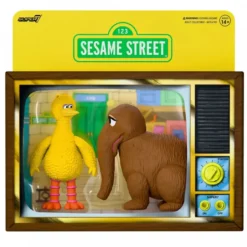 Sesamstraße ReAction Figures Big Bird und Mr. Snuffleupagus 2-Pack