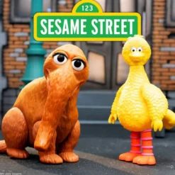 Sesamstraße ReAction Figures Big Bird und Mr. Snuffleupagus 2-Pack