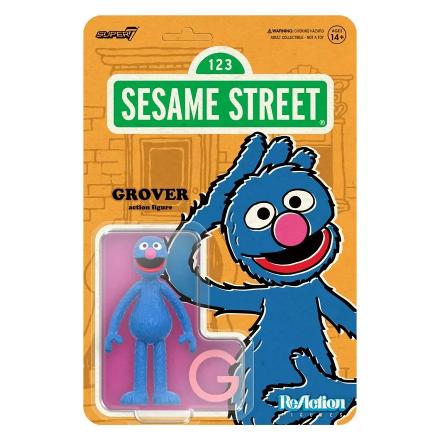 Sesamstraße ReAction Figures Wave 5 Grover