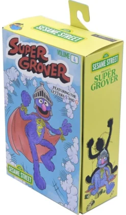 Sesamstraße Ultimate Actionfigur Super Grover 18 cm