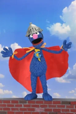 Sesamstraße Ultimate Actionfigur Super Grover 18 cm
