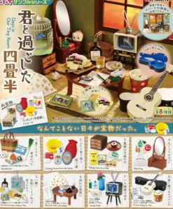 Showa Apartment Story Minifiguren Collection Display (8)