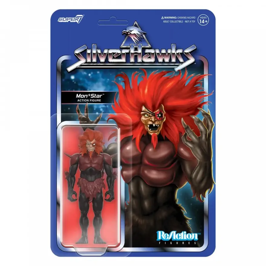 SilverHawks ReAction Figures Wave 1 Mon*Star (Pre-Transformation)