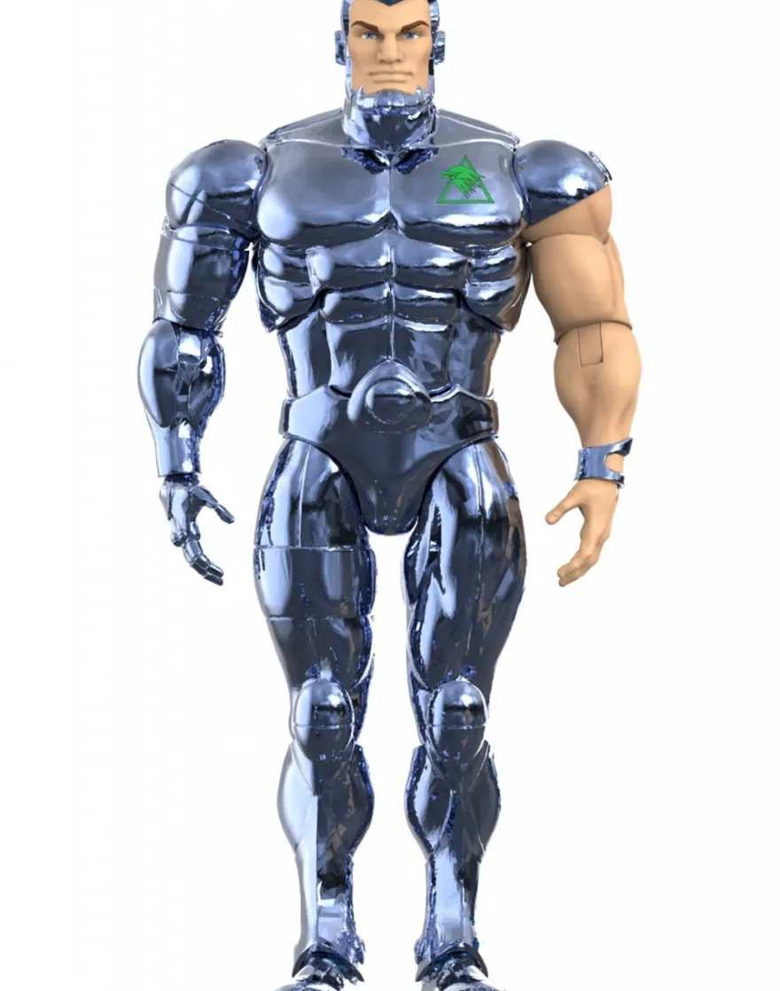 SilverHawks Ultimates Actionfigur Wave 6 Steelwill (Toy Version Vac Metal) 18 cm