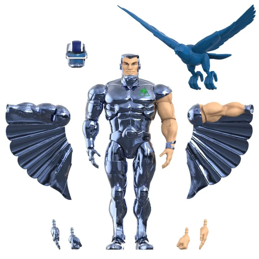 SilverHawks Ultimates Actionfigur Wave 6 Steelwill (Toy Version Vac Metal) 18 cm