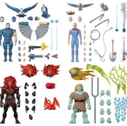 Silverhawks Ultimates Actionfiguren-Set Wave 2 (4)