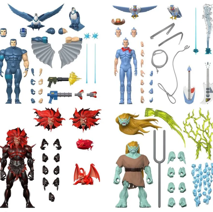 Silverhawks Ultimates Actionfiguren-Set Wave 2 (4)