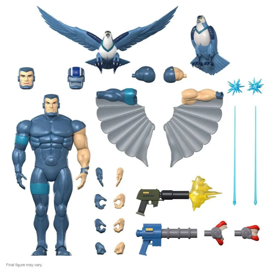 Silverhawks Ultimates Actionfigur Steelwill