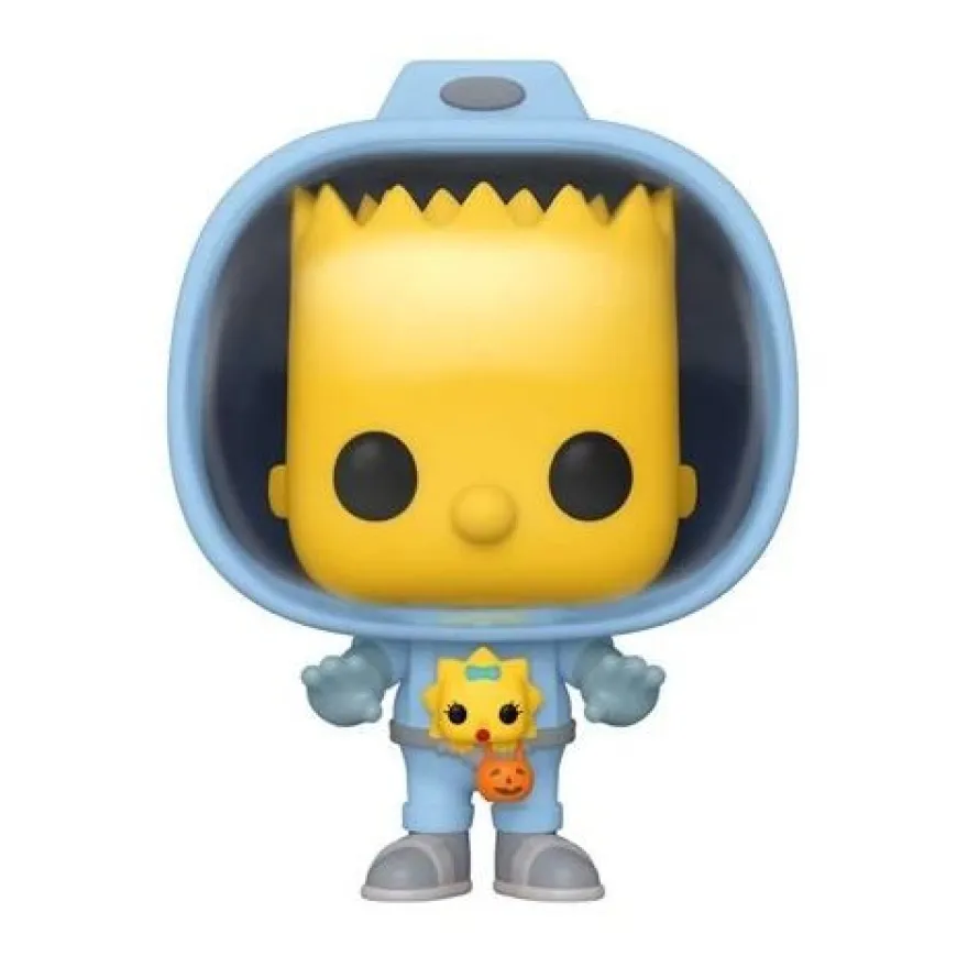 Simpsons Funko Pop! Vinylfigur Bart with Chestburster Maggie
