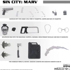 Sin City Actionfigur 1/12 Marv 17 cm