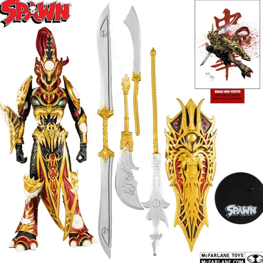 Spawn Actionfigur Mandarin Spawn (Deluxe) McFarlane Designer Edition