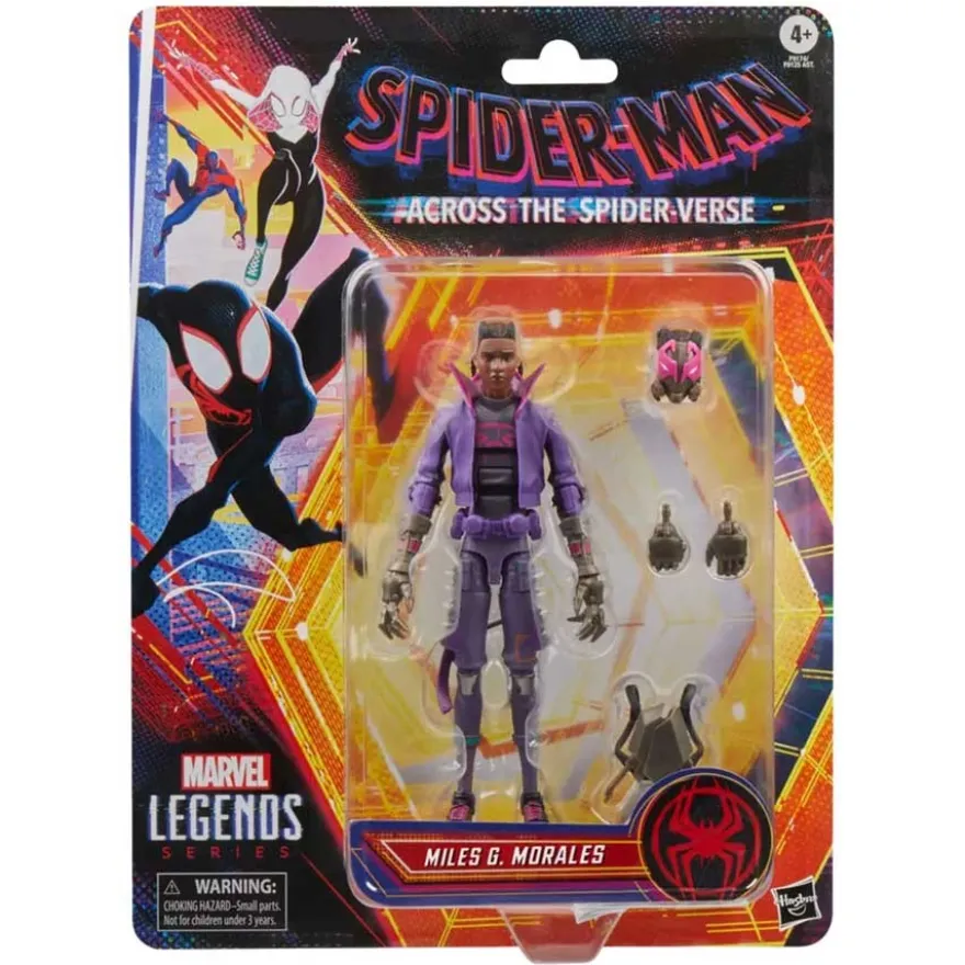 Spider-Man Across The Spider-Verse Marvel Legends Series Wave 2 Miles G. Morales