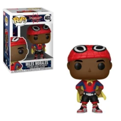 Spider-Man Animated POP! Marvel Vinyl Wackelkopf-Figur Miles with Cape 9 cm