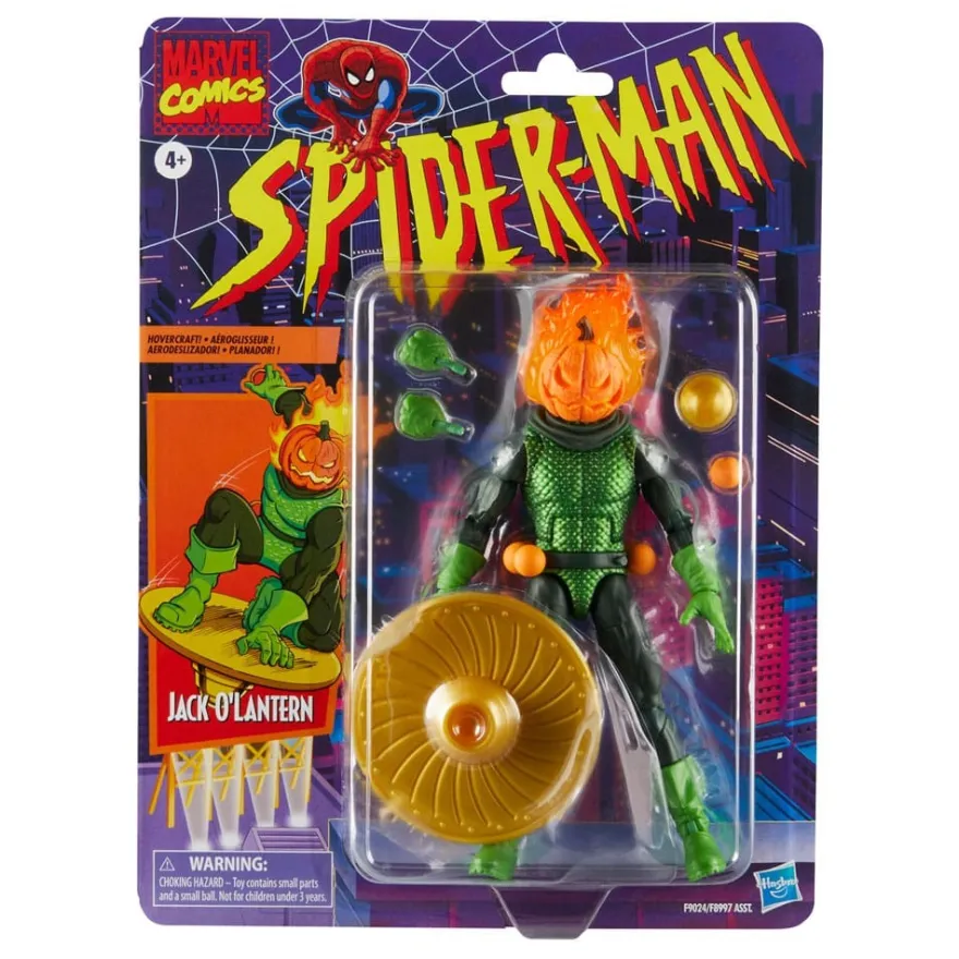 Spider-Man Comics Marvel Legends Action Figure Jack O'Lantern 15 cm