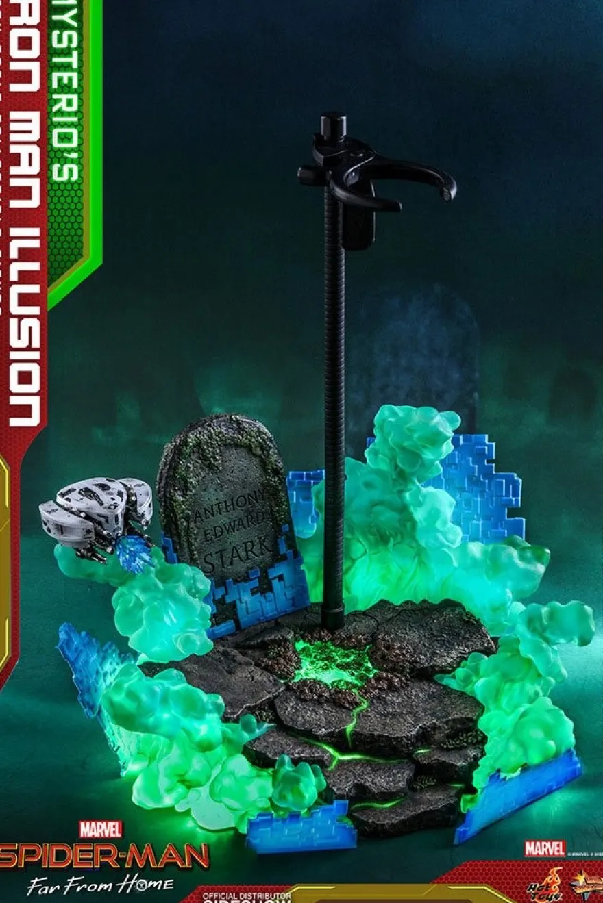 Spider-Man Far From Home Movie Masterpiece Actionfigur 1/6 Mysterio's Iron Man Illusion