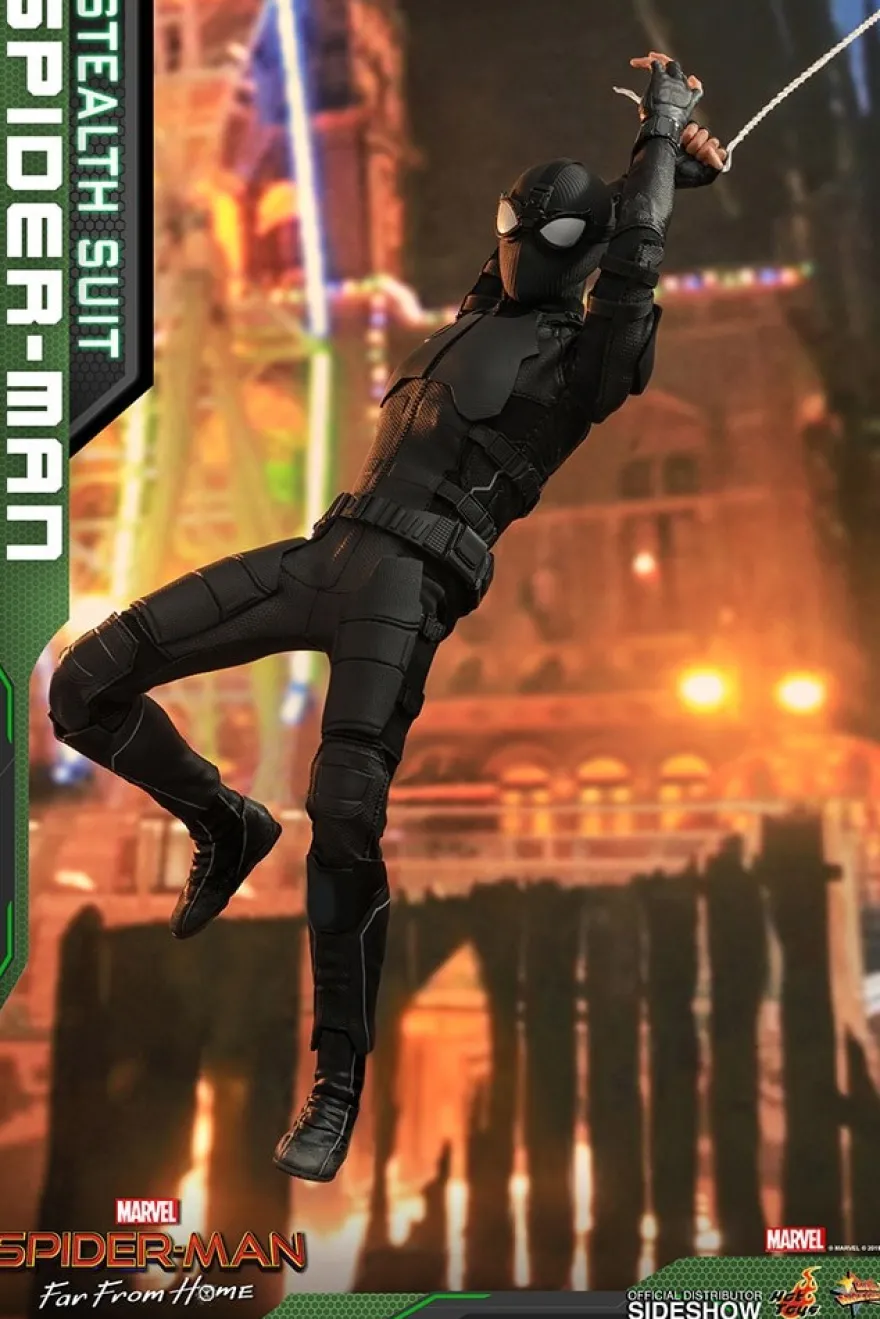 Spider-Man Far From Home Movie Masterpiece Actionfigur 1/6 Spider-Man (Stealth Suit)