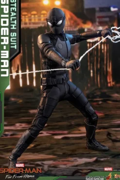 Spider-Man Far From Home Movie Masterpiece Actionfigur 1/6 Spider-Man (Stealth Suit)