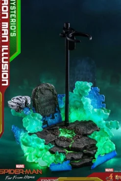 Spider-Man Far From Home Movie Masterpiece Actionfigur 1/6 Mysterio's Iron Man Illusion