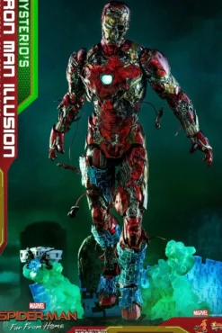 Spider-Man Far From Home Movie Masterpiece Actionfigur 1/6 Mysterio's Iron Man Illusion