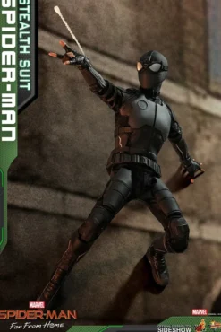 Spider-Man Far From Home Movie Masterpiece Actionfigur 1/6 Spider-Man (Stealth Suit)