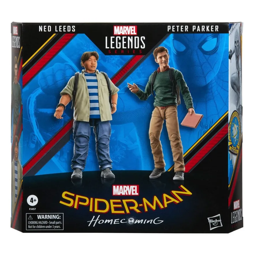 Spider-Man Homecoming Marvel Legends Actionfiguren Ned Leeds & Peter Parker (2-Pack)